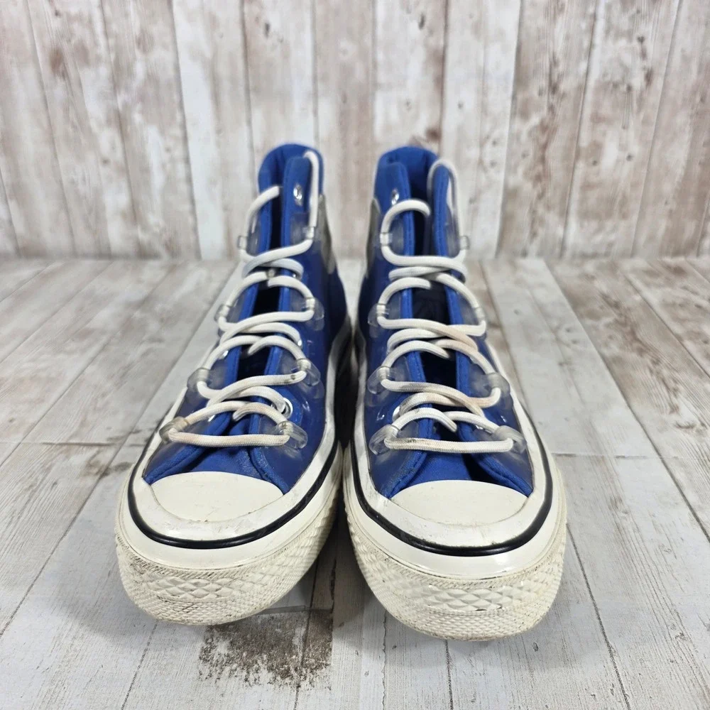 Converse Chuck 70 2-in-1 Utility Blue Egret High Top Sneakers 171655C Womens 6.5